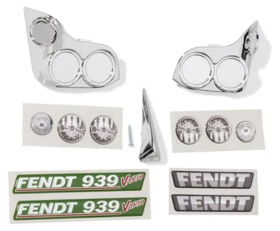 Produktbild von Rolly Toys Montagebeutel Fendt 939 ampengläser, Motorhaubenverzierung, Aufkleber für Lampen und Haube/Schriftzug