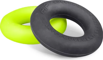 Produktbild von Finger & Wrist Exercisers - Soft & Firm HAND GRIPS Black/Lime ONE SIZE PTP