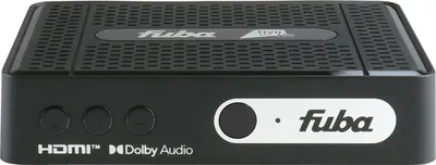 Produktbild von FUBA ODE718 Full HD Sat-Receiver inkl. aktiver TiVuSat-Karte (DVB-S2, LAN, HDMI, SCART, USB 2.0)