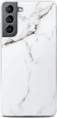 Produktbild von ONEFLOW® Sense Case kompatibel mit Samsung Galaxy S21 Plus - Hülle in Marmor Optik, Passion