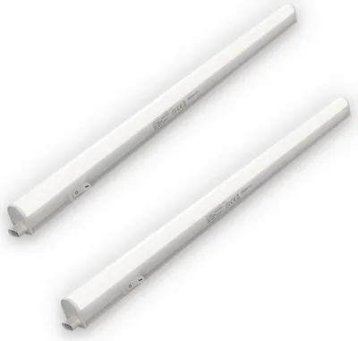 Produktbild von 2 x LED Unterbauleuchte Unterbaulampe 58,5cm Küche Lichtleiste 8W 800lm Weiß