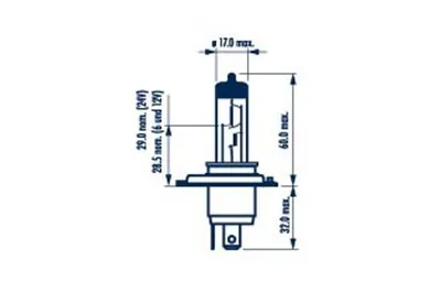 Image de Lampe halogène 12V 35/35W HS1 par Narva