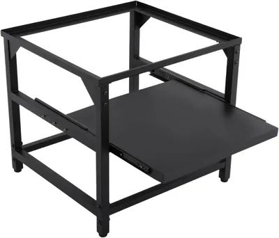 Produktbild von Waschmaschine Trockner Podest, 60x56 cm Waschmaschinensockel Untergestell für Waschmaschine und Trockner, Tragkraft 150 kg, Schwarz