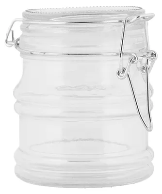 Imagen del producto de Tapa de vidrio transparente para recipiente de almacenamiento, Clayre & Eef, 9x8x9 cm