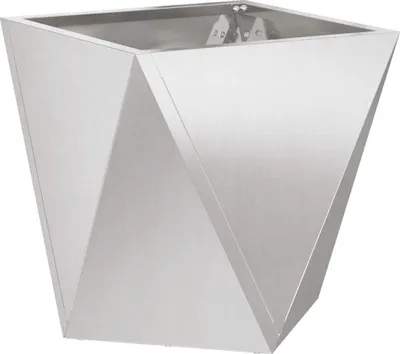 Produktbild von Pflanzkübel Silber 30 x 30 x 30 cm Edelstahl