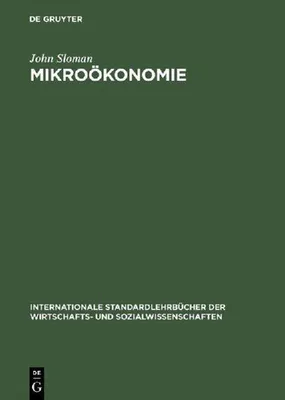 Produktbild von Mikroökonomie