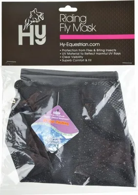 Produktbild von Hy Riding Fliegenmaske BZ415 (S) (Schwarz)