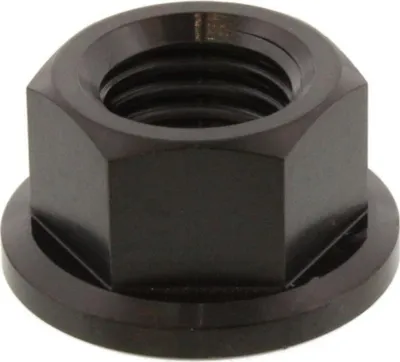 Produktbild von Bundmutter JMP M10x1,25mm Titan schwarz
