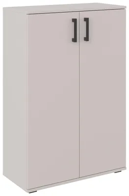 Produktbild von Schuhschrank ALEX, modern, Kaschmirfarben, 70 cm breit, 106 cm hoch, mit 2 Drehtüren