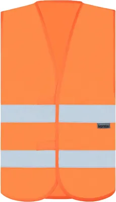 Produktbild von Korntex KXBM | Herren Warnweste Professional  / EN ISO20471 - Farbe: Signal Orange - Größe: 3XL/4XL