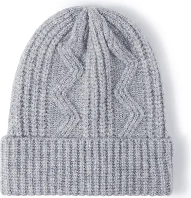 Produktbild von Wintermützen für Herren – warme Strumpfmützen für Damen, Strickmützen mit Futter, Beanie für Damen, Totenkopfmütze für kaltes Wetter