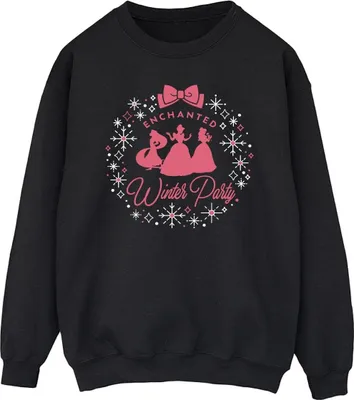Produktbild von Disney - "Princess Winter Party" Sweatshirt für Herren BI43500 (XXL) (Schwarz)