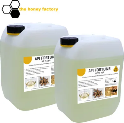 Produktbild von Bienenfutter 2x14 KG Kanister Sirup API FORTUNE Futtersirup Bienensirup flüssig