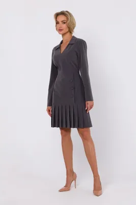 Immagine prodotto di Made of Emotion Mini abito donna Helon M752 grigio scuro XL