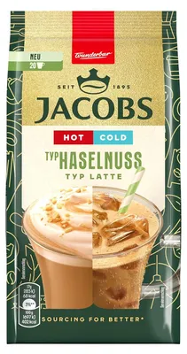 Obrázok produktu pre Jacobs Cappuccino Haselnuss Latte s lieskovými orechmi 340 g