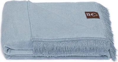 Obrázok produktu pre Unia - Bavlna Cloud Bavlnená akrylová prikrývka 150x200 0293/43 morská prikrývka so strapcami