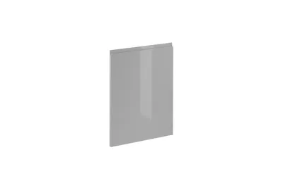 Produktbild von Frontblende 45 cm küchemöbel  Küchenblende Küchenschrank, Aspen D45FZN Grau Hochglanz