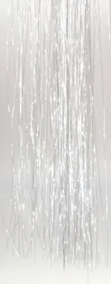 Produktbild von Lametta 24x100cm - Klar transparent