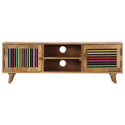 Zdjęcie produktu dla vidaXL Szafka pod TV 120x30x40 cm lite drewno mango