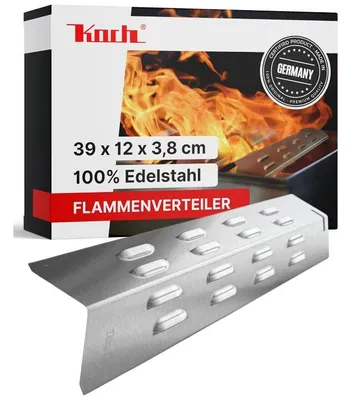 Produktbild von KOCH #56 Premium Flammenverteiler 39 x 12 cm passend Jamie Oliver, Mr. Gardener, Obi Thunder Bay