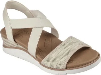 Image de Skechers Sandals 114013-NAT in White color size 40