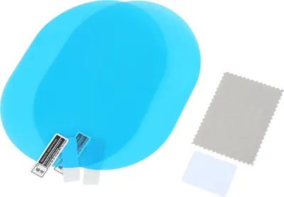 Produktbild von 2 Stücke Rückspiegel Regenschutzfolie Universal Ovale Auto Rückspiegel Wasserdichte Folie 130 x 95mm