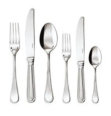 Immagine prodotto di Sambonet S0279 Perles Set da tavola 6 pezzi, senza manico, acciaio inossidabile 18/10