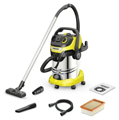 Produktbild von Kärcher WD 6 P S V-30/6/22/T Nass-Trocken-Sauger 1300W  (gelb/edelstahl)