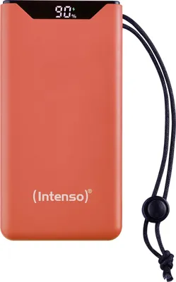 Immagine prodotto di Intenso F10000 - Powerbank - 10000 mAh - 20 Watt - 3 A - QC 3.0, Power Delivery 3.0 + PPS - 2 porte di uscita (24 pin USB-C, USB tipo A)