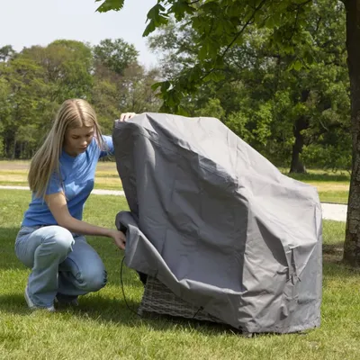 Produktbild von Madison Gartenstuhl-Abdeckung 75x78x90 cm Grau