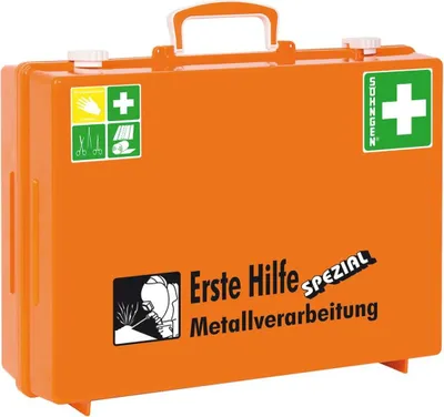 Image de Söhngen Erste Hilfe Koffer MT-CD Metallverarbeitung mit Füllung, Wandhalterung
