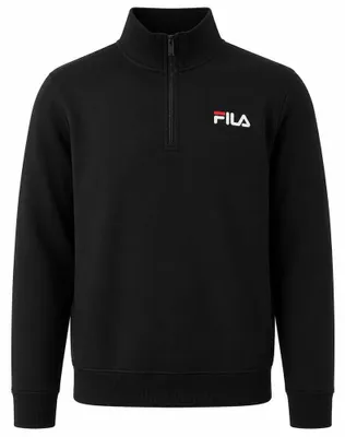 Produktbild von L|FILA "Adam" Retro Herren 1/4-Zip Sweatshirt LMPSM019-Black