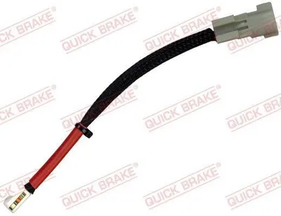 Produktbild von QUICK BRAKE WS 0498 A Warnkontakt Bremsbelagverschleiß 210mm Hinten für FORD Transit Mk7 Kastenwagen (V363, FCD, FDD) Transit Mk7 Bus (V363, FAD, FBD)