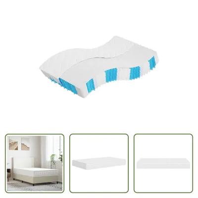 Produktbild von The Living Store Matratze Taschenfederkern Mittelfest 120x200 cm
