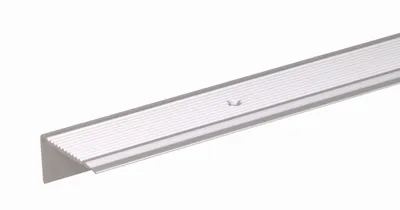 Produktbild von Alberts Treppenkanten-Schutzprofil Aluminium silberfarbig eloxiert Breite: 45 mm Höhe: 23 mm Länge: 2000 mm Materialstärke: 2,50 mm
