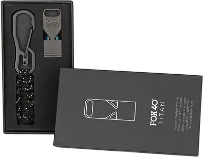 Zdjęcie produktu dla Gwizdek Fox40 Titan - 120 DB, CZARNY