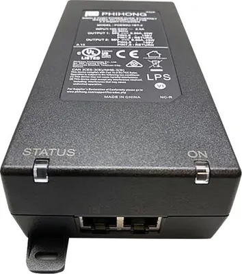 Zdjęcie produktu dla Ericsson 170827-000, 2.5 Gigabit Ethernet, 2500 Mbit/s, Czarny, Zasilanie, Status, 56 V, 90 W
