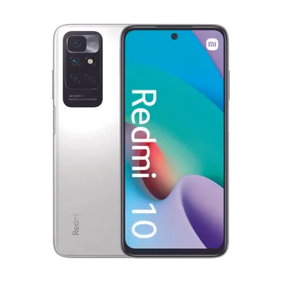 Produktbild von Xiaomi Redmi 10 16,5 cm (6,5") SIM dual Android 11 4G USB Typ C 4 GB 64 GB 5000 mAh Blanco