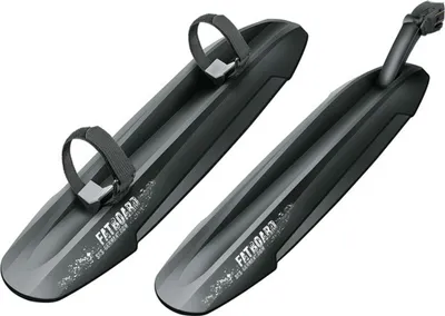 Produktbild von SKS 11363 Schutzblechset Fat Board, Breite ca. 141mm, schwarz (1 Set)