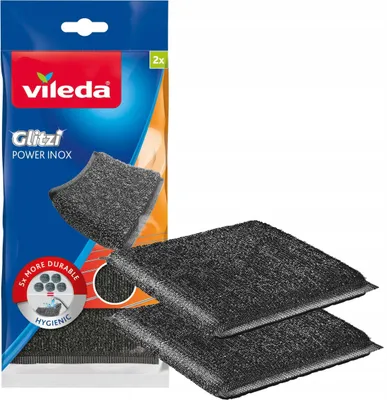 Zdjęcie produktu dla Zmywak Vileda Glitzi Power INOX 2 szt.