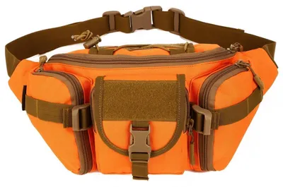Produktbild von Tactical Waist Pack Orange Nylon für Outdoor & Sport
