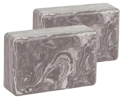 Image de EXERZ : Lot de 2 blocs de yoga en mousse EVA, pour Pilates, fitness et utilisation à domicile