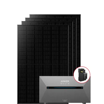 Produktbild von Anker Balkonkraftwerk 1820W mit Anker Solarbank 2 Pro mit Smart Meter Ohne Halterung