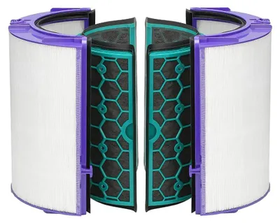 Produktbild von HEPA-Filter + Aktivkohlefilter passend für Dyson Pure Cool TP04 TP05 HP04 HP05 DP04 DP05 Luftreiniger - ersetzt 969048-02 Ersatzfilter Luftfilter