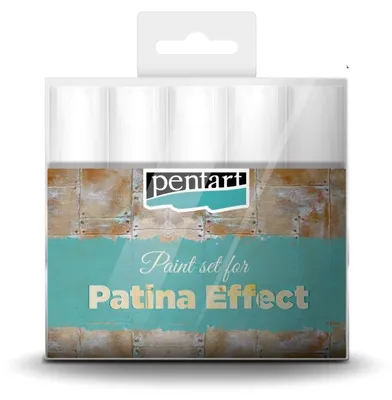Produktbild von Pentart Farbset Patina-Effekt 5-teilig