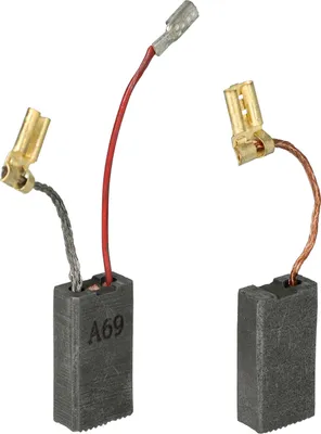 Produktbild von vhbw 2x Kohlebürste 23 x 12,3 x 6,2 mm kompatibel mit Bosch 3611B640B0, 3611B64091, 3611B64090, 3611B64081, 3611B64080 Elektrowerkzeug, Bohrhammer