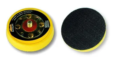 Produktbild von MIRKA MIRKA KLETT-Teller medium Ø 77 mm ungelocht 5/16“ Gewinde Klett (1 St)