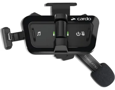 Zdjęcie produktu dla Zestaw audio Freejump Headset Intercom Audio Kit obsługiwany przez Cardo Schwarz