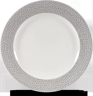 Produktbild von Churchill Isla Spinwash Schiefergrau Flacher Teller 21cm, 12 Stück