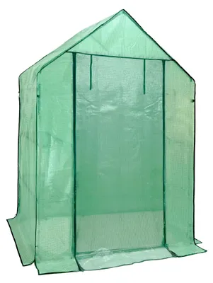 Produktbild von Gewächshaus mit PE-Abdeckung, 143 x 73 x 195 cm